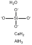 硅酸钙铝 结构式