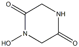 2,5-Piperazinedione,1-hydroxy-(9CI) 结构式