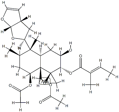 Clerodendrin D 结构式