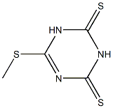 SI-TMT (=2,4,6-三巯基三嗪硅胶)(0.2-0.5MMOL/G) 结构式