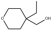 (4-乙基四氢-2H-吡喃-4-基)甲醇 结构式