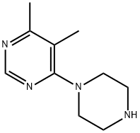 4,5-dimethyl-6-(1-piperazinyl)pyrimidine(SALTDATA: 2HCl) 结构式