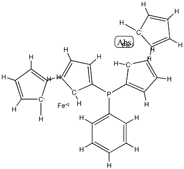 1,1''-(phenylphosphonoyl)diferrocene  结构式