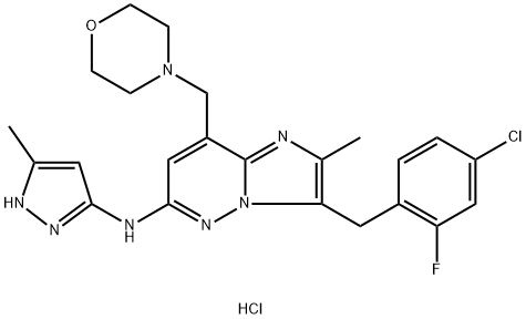 LY-2784544 (HCl) 结构式