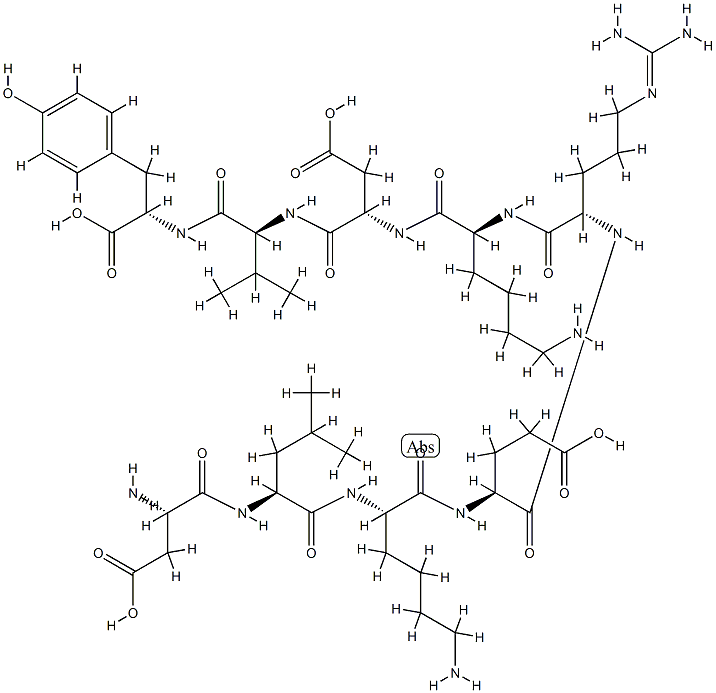 九肽-3 结构式