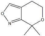 7H-Pyrano[3,4-c]isoxazole,4,5-dihydro-7,7-dimethyl-(9CI) 结构式