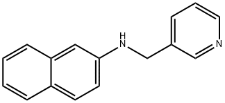 N-((pyridin-3-yl)methyl)naphthalen-2-amine 结构式