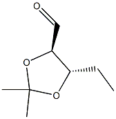 L-threo-Pentose, 4,5-dideoxy-2,3-O-(1-methylethylidene)- (9CI) 结构式