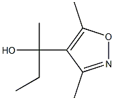 4-Isoxazolemethanol,-alpha--ethyl--alpha-,3,5-trimethyl-(9CI) 结构式