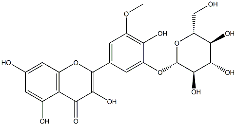 myricomplanoside 结构式