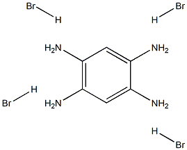 1,2,4,5-四氨基苯氢溴酸盐 结构式