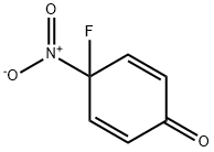 2,5-Cyclohexadien-1-one,4-fluoro-4-nitro-(9CI) 结构式