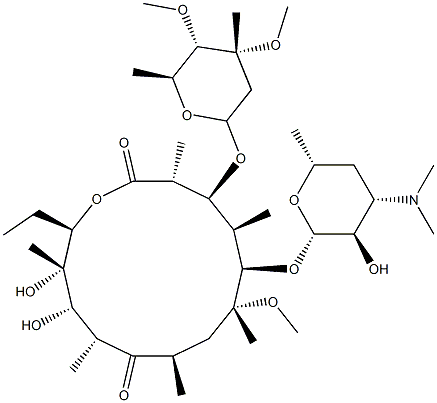 克拉霉素杂质P 结构式