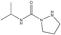 1-Pyrazolidinecarboxamide,N-(1-methylethyl)-(9CI) 结构式
