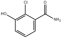 2-chloro-3-hydroxybenzaMide 结构式
