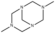 1,3,5,7-Tetraazabicyclo[3.3.1]nonane,3,7-dimethyl-(9CI) 结构式