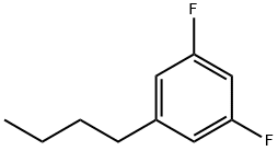 丁基-3,5-二氟苯 结构式
