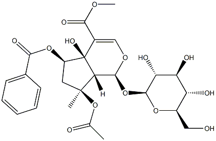 6-O-BENZOYLPHLORIGIDOSIDE B 结构式