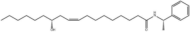 (S)-α-Methylbenzyl Ricinoleamide 结构式