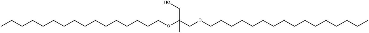 2-methyl-1,2-di-O-hexadecylglycerophosphocholine 结构式