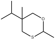 1,3-Oxathiane,2,5-dimethyl-5-(1-methylethyl)-(9CI) 结构式