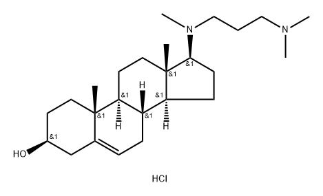 盐酸阿扎胆醇 结构式