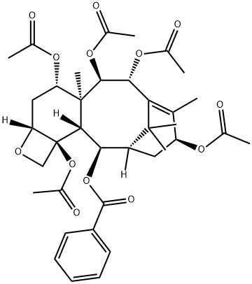 1-dehydroxybaccatin VI 结构式