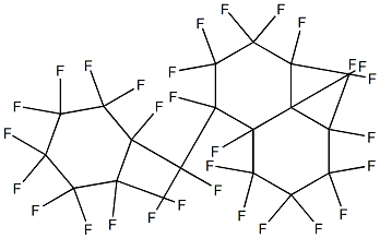 DIFLUORO(UNDECAFLUOROCYCLOHEXYL)METHYL)HEPTADECAFLUORODECAHYDRO NAPHTHALENE 结构式