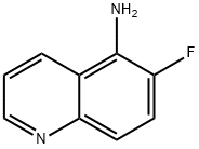 6-氟-5-氨基喹啉 结构式