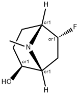 8-Azabicyclo[3.2.1]octan-2-ol,6-fluoro-8-methyl-,(2-exo,6-endo)-(9CI) 结构式