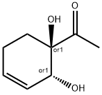 Ethanone, 1-[(1R,2R)-1,2-dihydroxy-3-cyclohexen-1-yl]-, rel- (9CI) 结构式