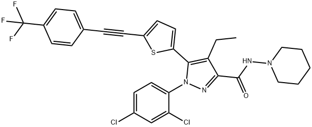 化合物TM38837 结构式