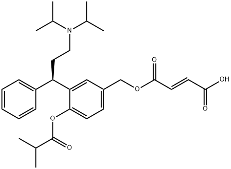 弗斯特罗定富马酸酯 结构式