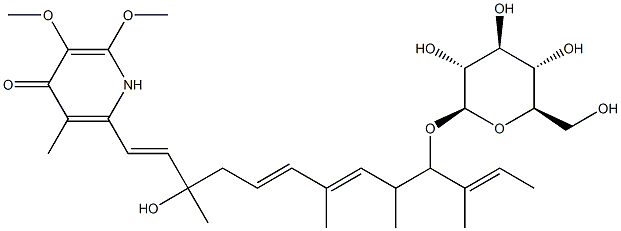 葡吡霉醇 A2 结构式
