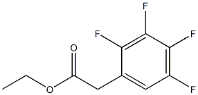 ethyl 2-(2,3,4,5-tetrafluorophenyl)acetate 结构式