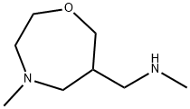 N,N-dimethyl-1-(1,4-oxazepan-6-yl)methanamine(SALTDATA: 2HCl) 结构式