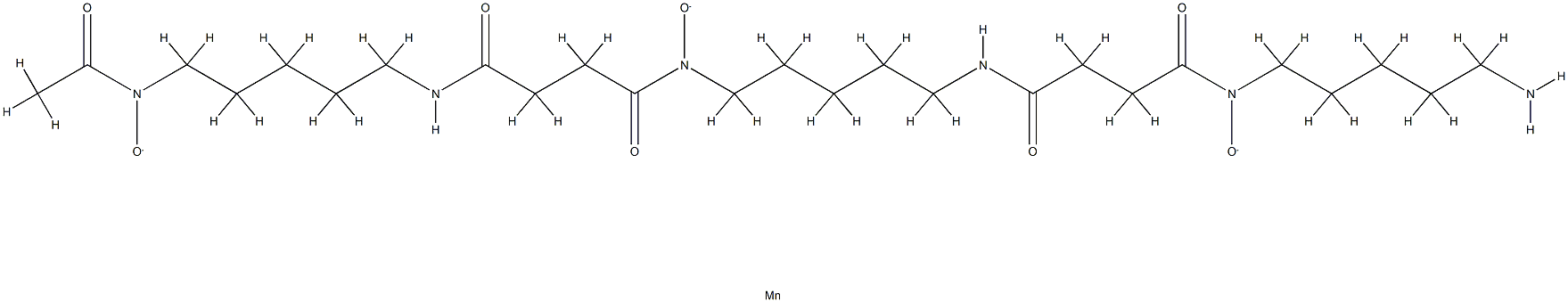 manganese desferioxamine 结构式