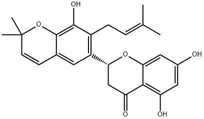 sigmoidin F 结构式