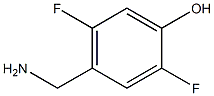 4-Aminomethyl-2,5-difluoro-phenol 结构式