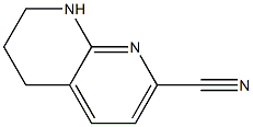 5,6,7,8-Tetrahydro-[1,8]naphthyridine-2-carbonitrile 结构式