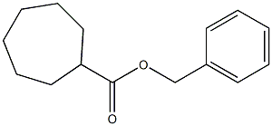 benzyl cycloheptanecarboxylate 结构式