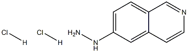 异喹啉-6-基-肼双盐酸盐 结构式