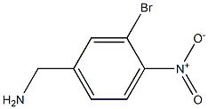 (3-bromo-4-nitrophenyl)methanamine 结构式