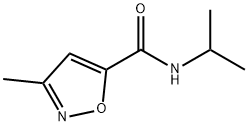5-异噻唑甲酰胺,3-甲基-N-(1-甲基乙基)-(9CI) 结构式