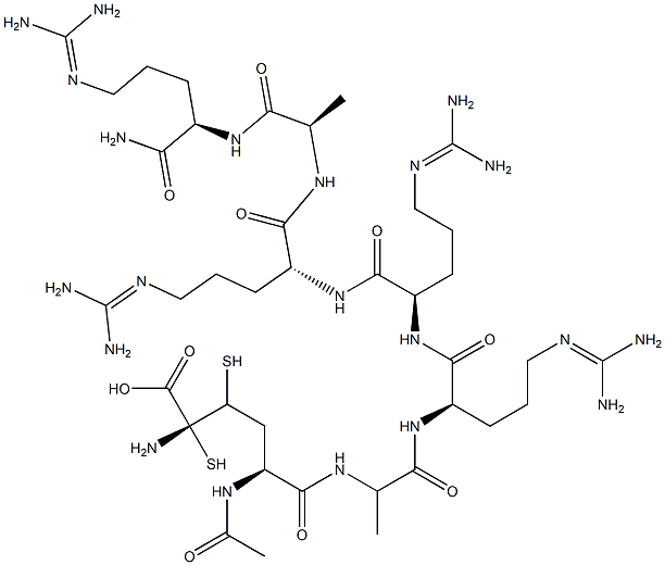 维拉卡肽 结构式