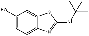 6-Benzothiazolol,2-[(1,1-dimethylethyl)amino]-(9CI) 结构式