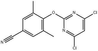 Etravirine Impurity 1 结构式