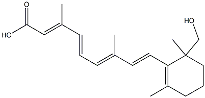 16-hydroxyisotretinoin 结构式