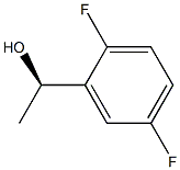 (1R)-1-(2,5-DIFLUOROPHENYL)ETHANOL 结构式