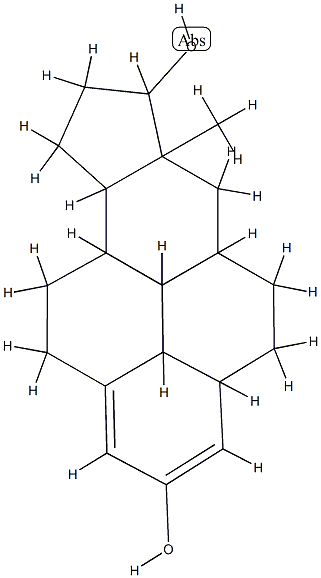 1,11-ethanoestradiol 结构式